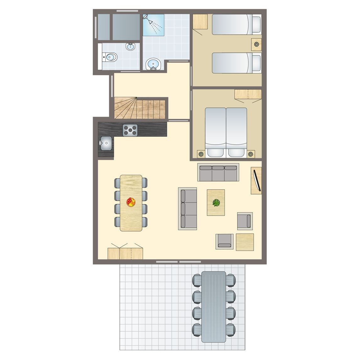 8-persoons bungalow bij Vakantiepark Orveltermarke