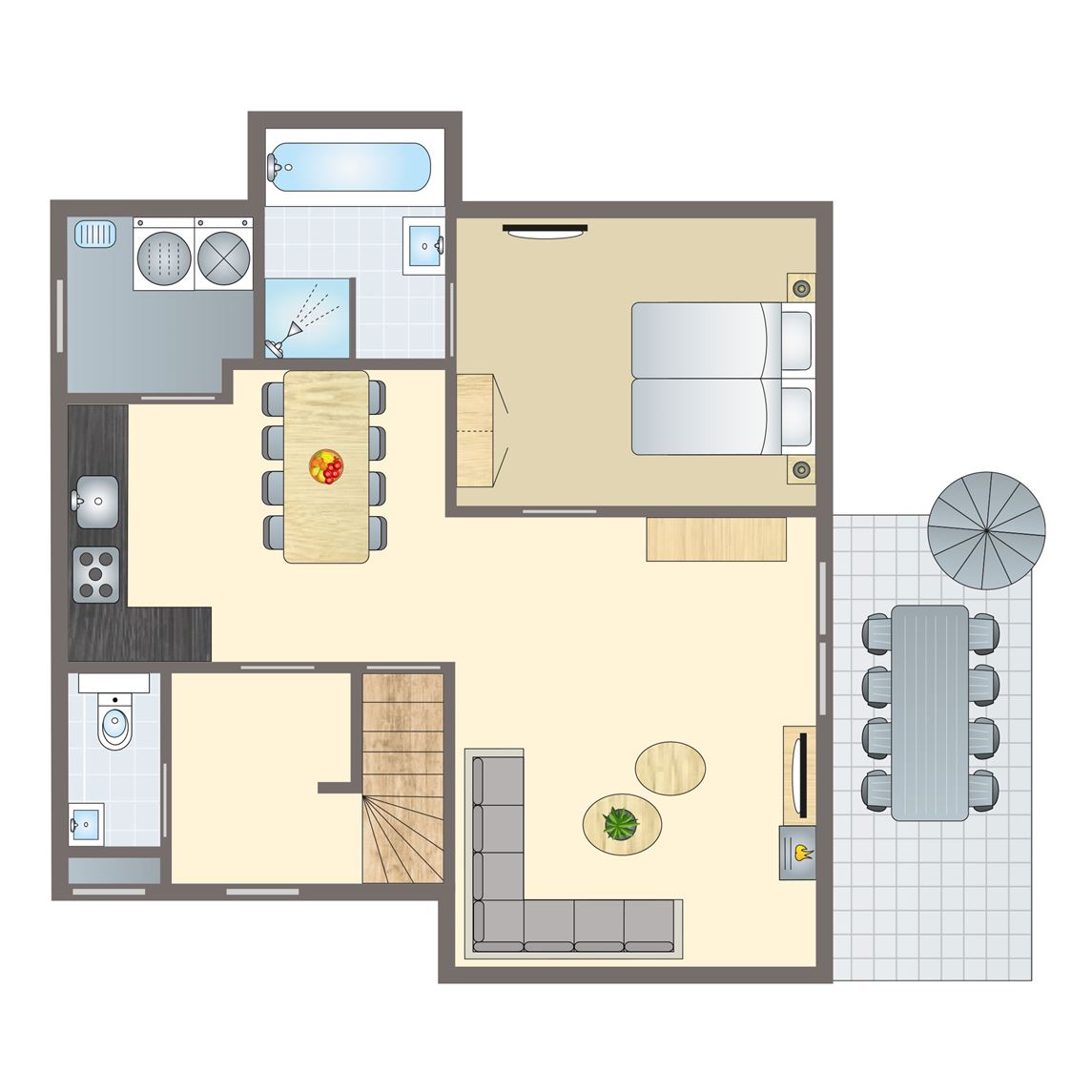 8-persoons bungalow bij Vakantiepark Orveltermarke