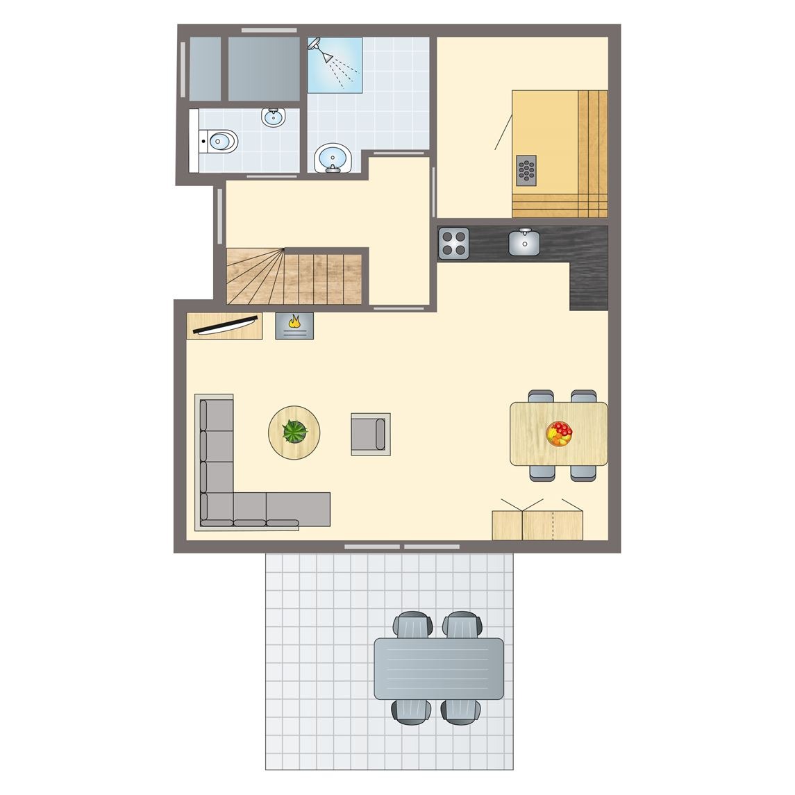 4-persoons bungalow bij Vakantiepark Orveltermarke
