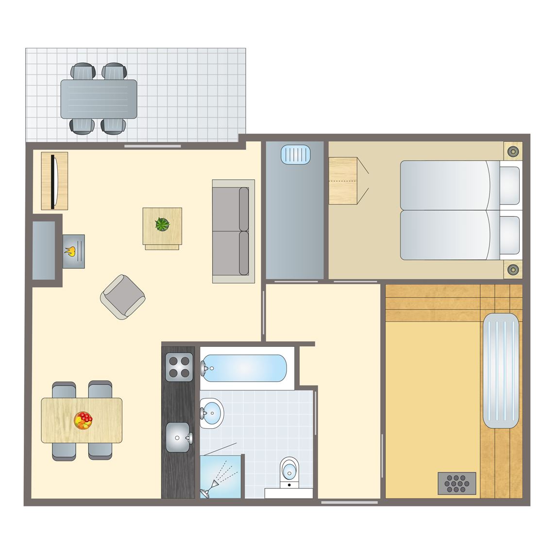 2-persoons bungalow bij Vakantiepark Sonnenberg