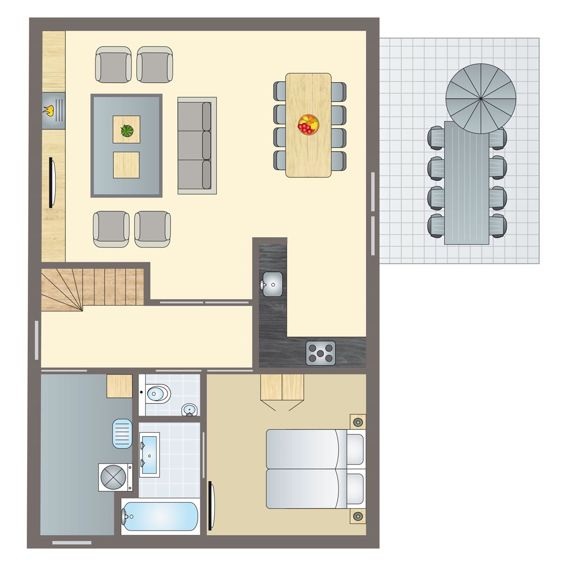 8-persoons bungalow bij Vakantiepark Sluftervallei