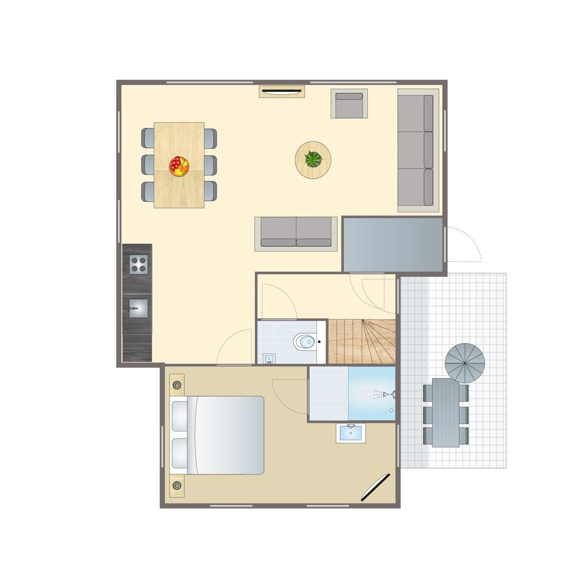 6-persoons luxe bungalow bij Vakantiepark Domein De Schatberg