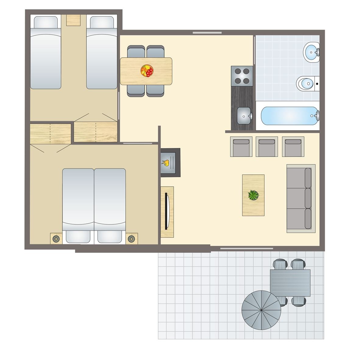 4-persoons bungalow bij Vakantiepark Het Vennenbos