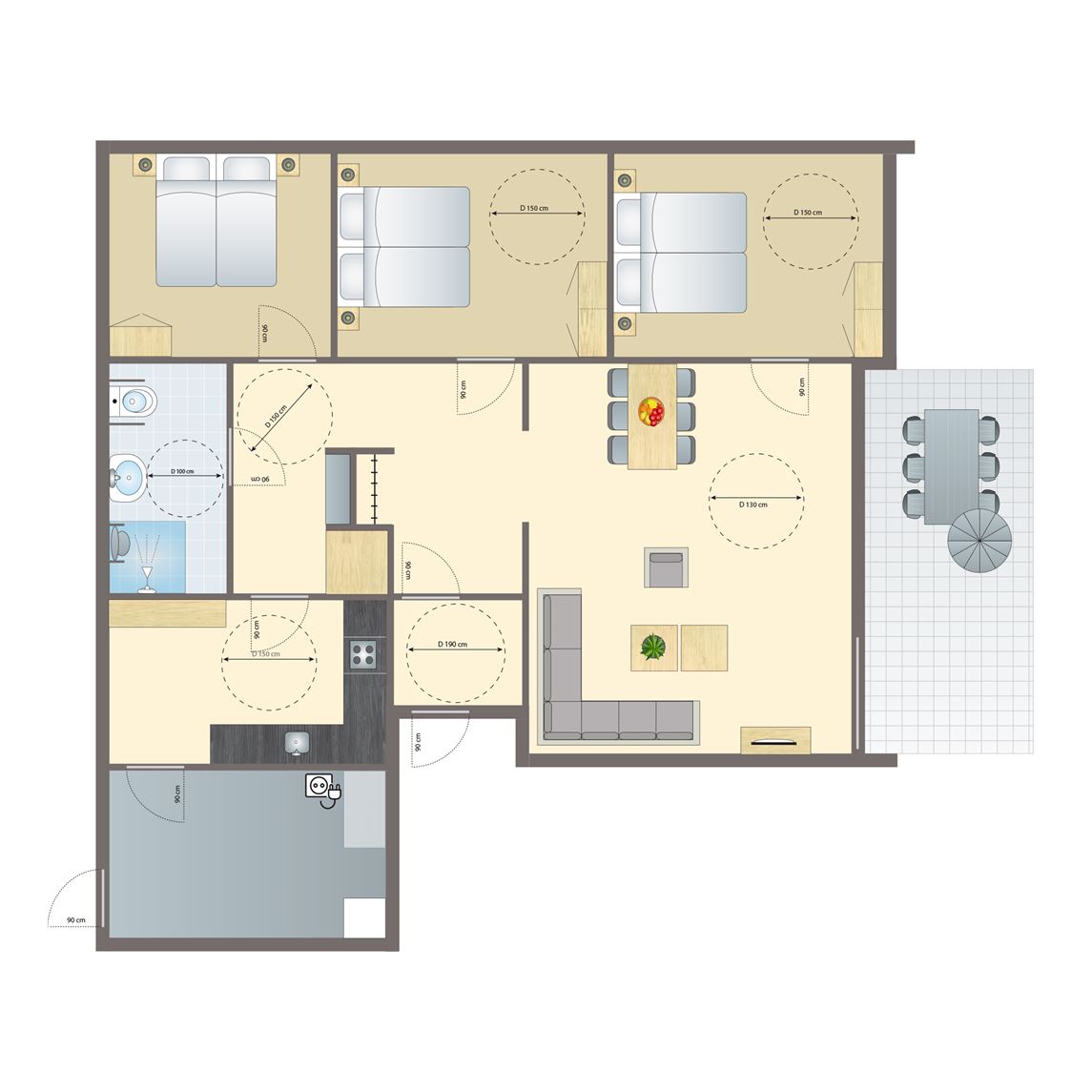 6-persoons bungalow bij Vakantiepark Het Vennenbos