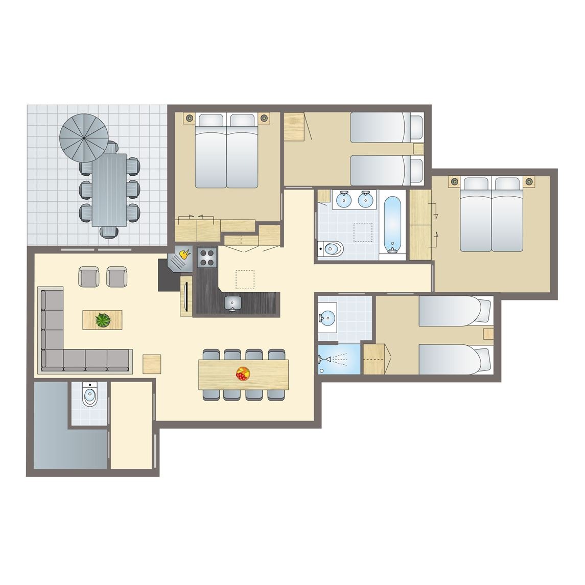8-persoons bungalow bij Vakantiepark Het Vennenbos