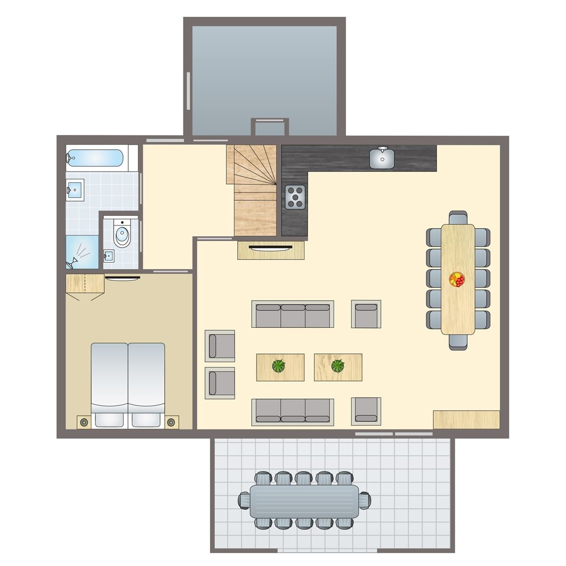 12-persoons bungalow bij Vakantiepark De Vers