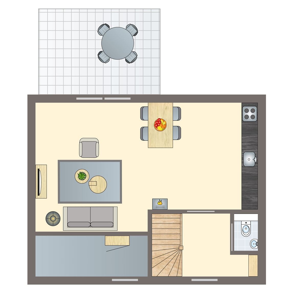 4-persoons bungalow bij Vakantiepark De Vers