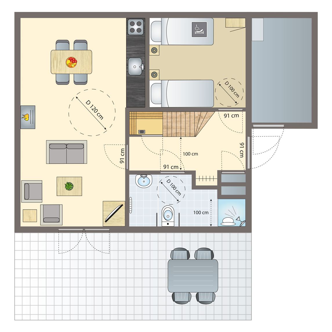 4-persoons landhuis bij Vakantiepark De Vers