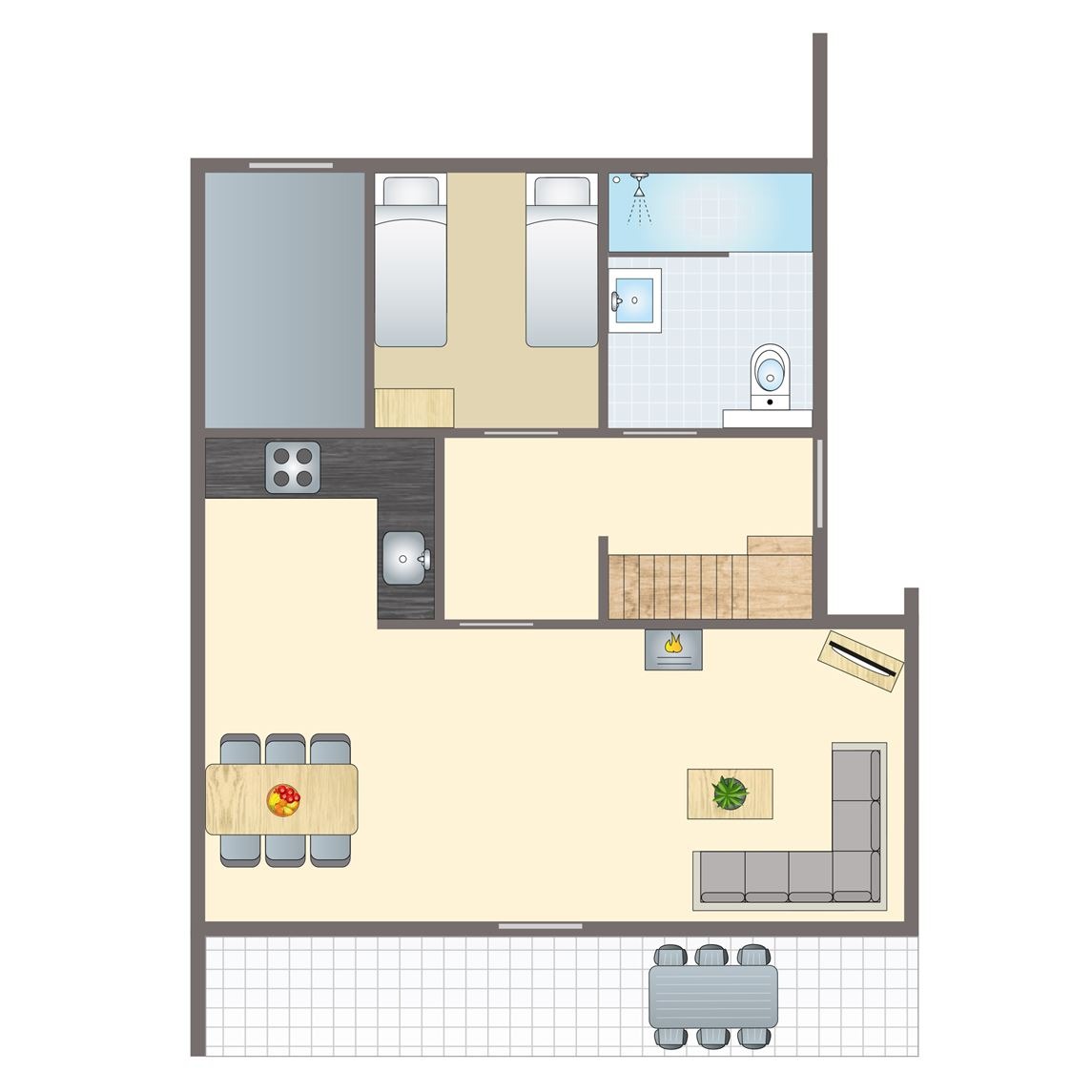 6-persoons bungalow bij Vakantiepark De Vers