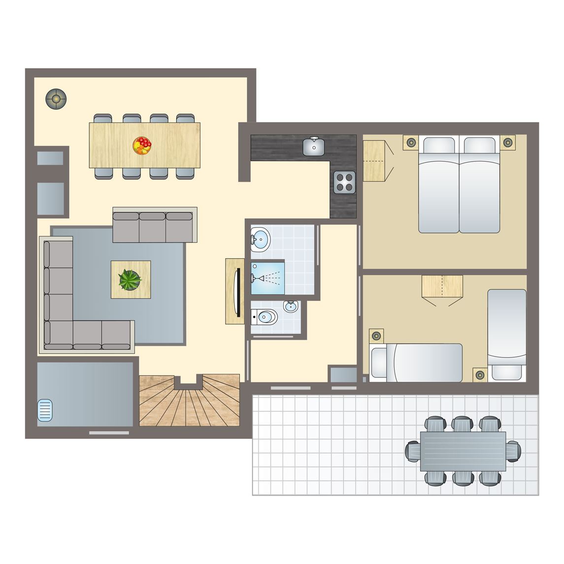 8-persoons bungalow bij Vakantiepark De Vers