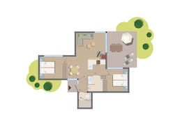 4-persoons Comfort cottage