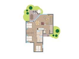 6-persoons Comfort cottage