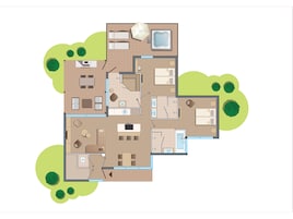 4-persoons Wellness cottage