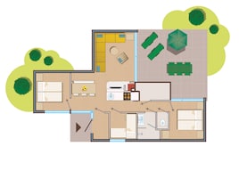 6-persoons Comfort cottage