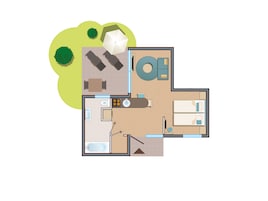 2-persoons Premium cottage