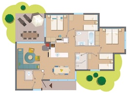 8-persoons Premium cottage