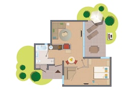2-persoons VIP cottage