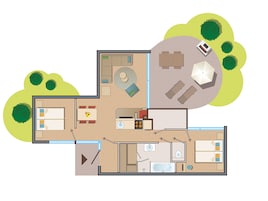 4-persoons VIP cottage