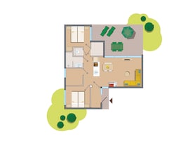 4-persoons Comfort cottage