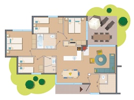8-persoons Premium cottage