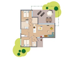 4-persoons Honden cottage