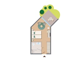 2-persoons Hotelkamer