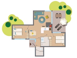 4-persoons Premium cottage