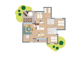 8-persoons Premium cottage