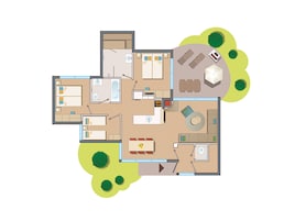 6-persoons VIP cottage