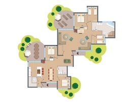 10-persoons VIP cottage