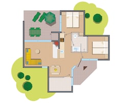 4-persoons Comfort cottage