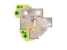 2-persoons VIP cottage