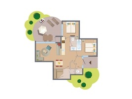 4-persoons VIP cottage