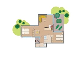 4-persoons Comfort cottage