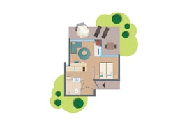 2-persoons Premium cottage