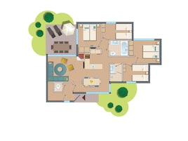 8-persoons Premium cottage