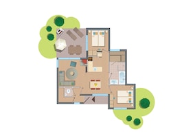 4-persoons VIP cottage