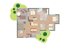 6-persoons VIP cottage