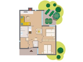 4-persoons Comfort cottage