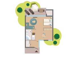 2-persoons Premium cottage