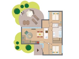 4-persoons VIP cottage