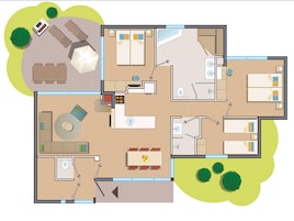 6-persoons VIP cottage