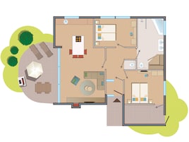 4-persoons VIP cottage