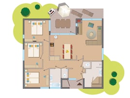 6-persoons VIP cottage
