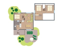 6-persoons cottage