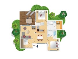 4-persoons cottage