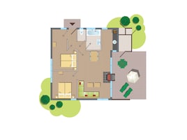4-persoons Comfort cottage