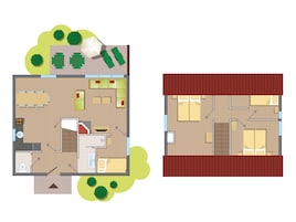 7-persoons Comfort cottage