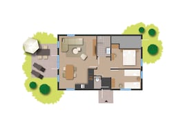 4-persoons Comfort cottage