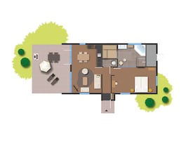 2-persoons VIP cottage